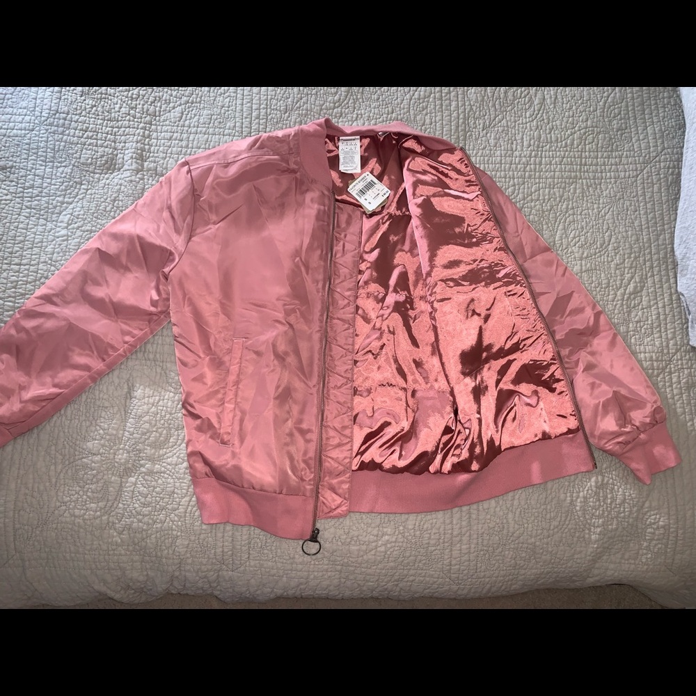 Reebok pink bomber